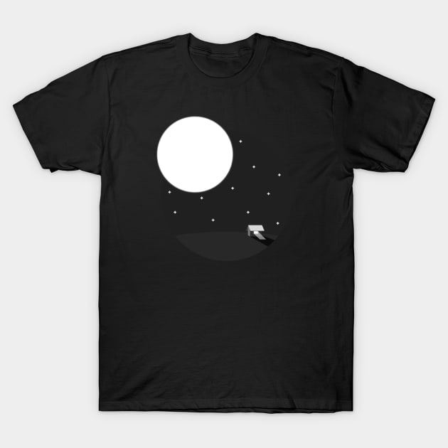 Full Moon T-Shirt by DesignForGentlemen